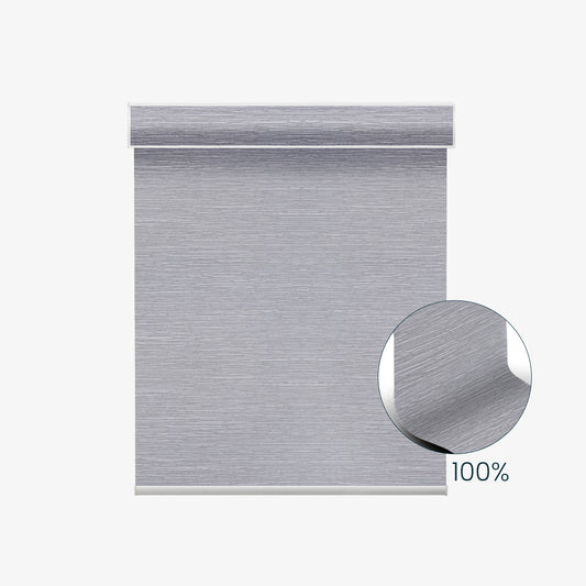 Weffort Motorized Blackout Roller Shades Texture Series