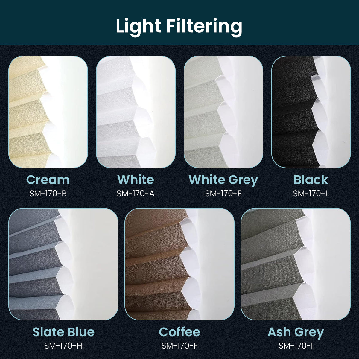 Cellular Shades Vintage Series Fabric Samples