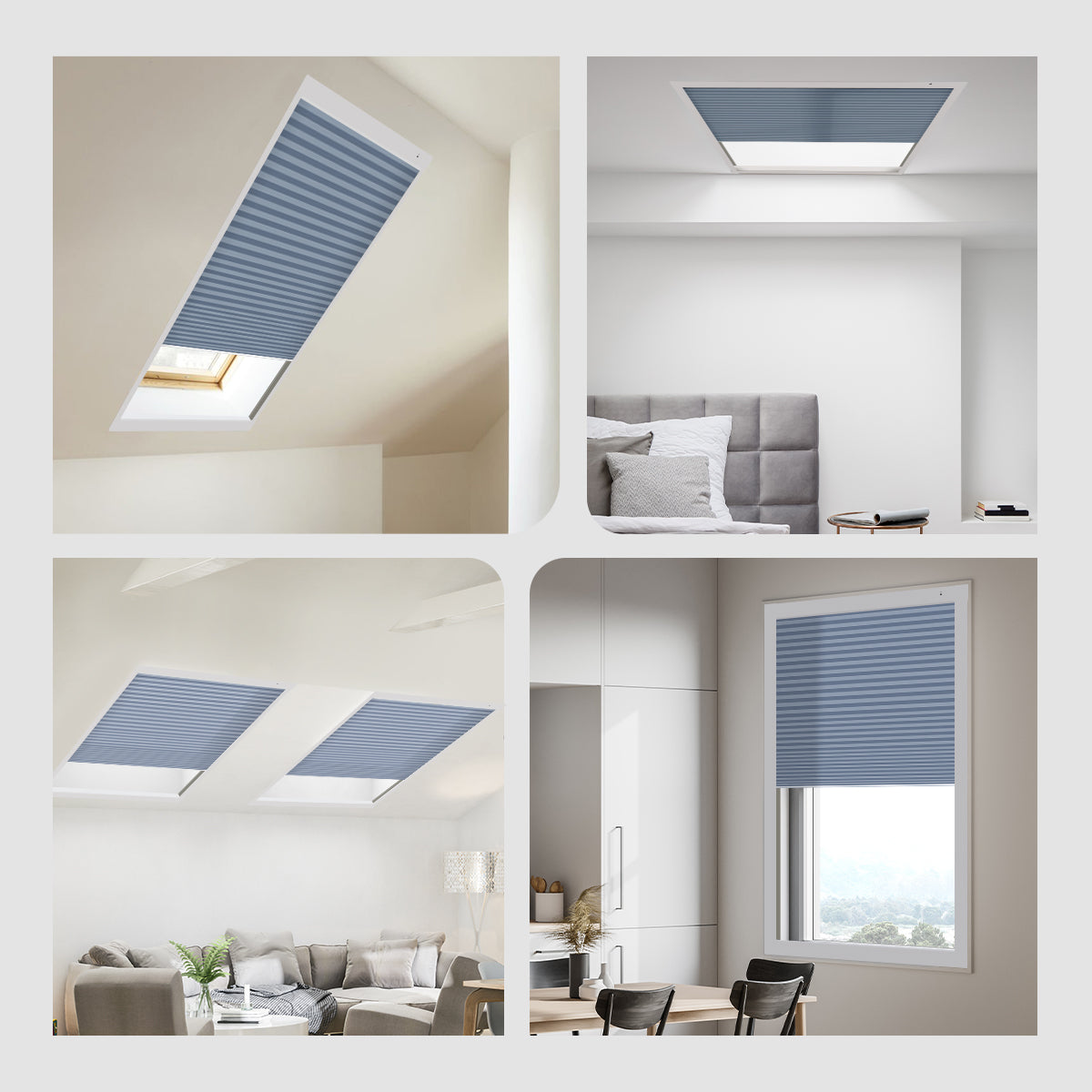 Skylight Cellular blinds can be installed in several ways depending on the type of window, ceiling structure, and aesthetic preference. 