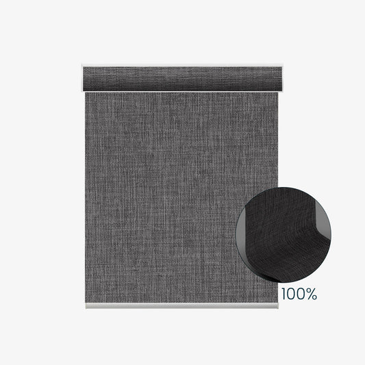 Weffort Motorized Blackout Roller Shades Bouvardia Series