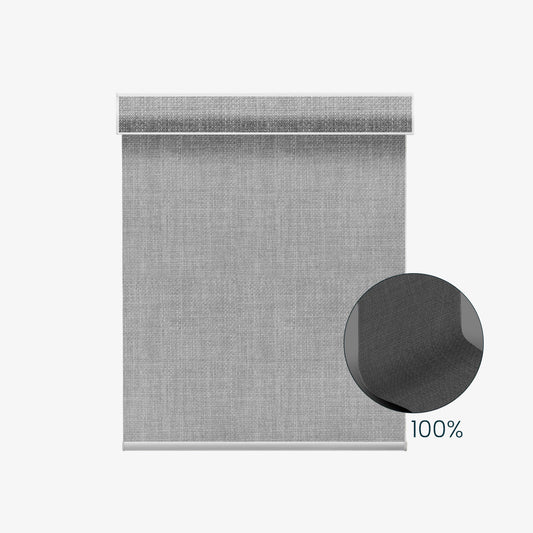 Weffort Motorized Blackout Roller Shades Gentle Series