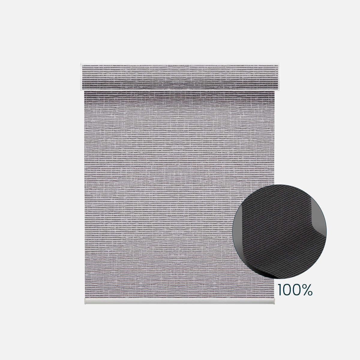 Weffort Motorized Blackout Roller Shades Texture Series