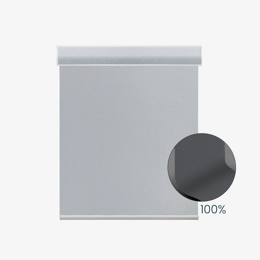 Weffort Motorized Blackout Roller Shades Vinyl Series