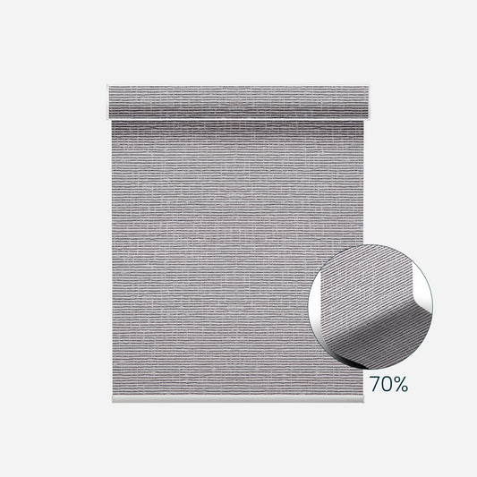 Weffort Motorized Translucent Roller Shades Texture Series