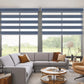 Weffort Motorized Blackout Zebra Shades Soft Series