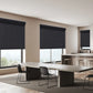 Weffort Motorized Blackout Roller Shades Dark Series