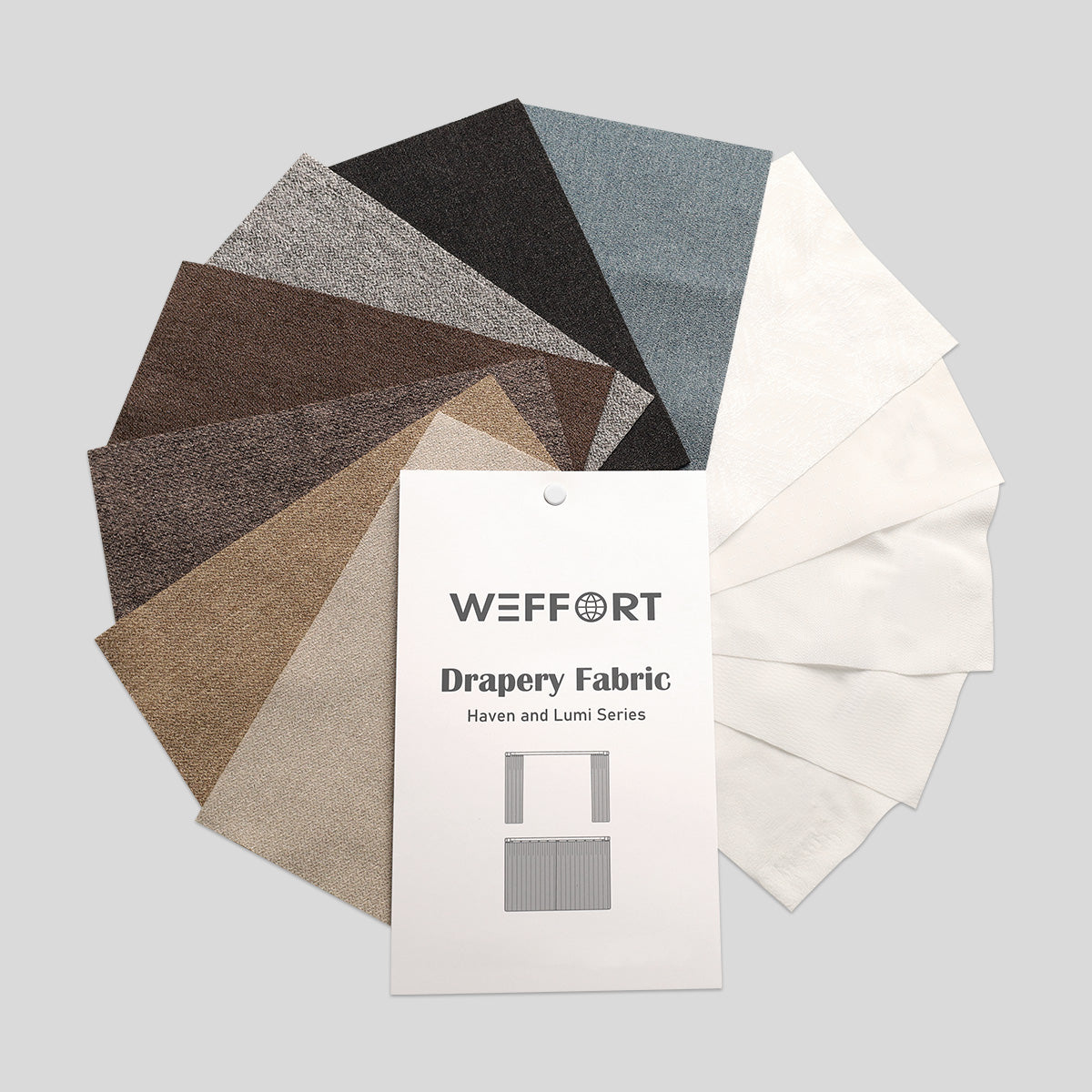 Drapery Fabric Samples – Haven & Lumi Series