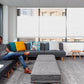 Weffort Motorized Blackout Suspended Cellular Shades Elegant Series