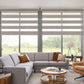Weffort Motorized Blackout Zebra Shades Soft Series