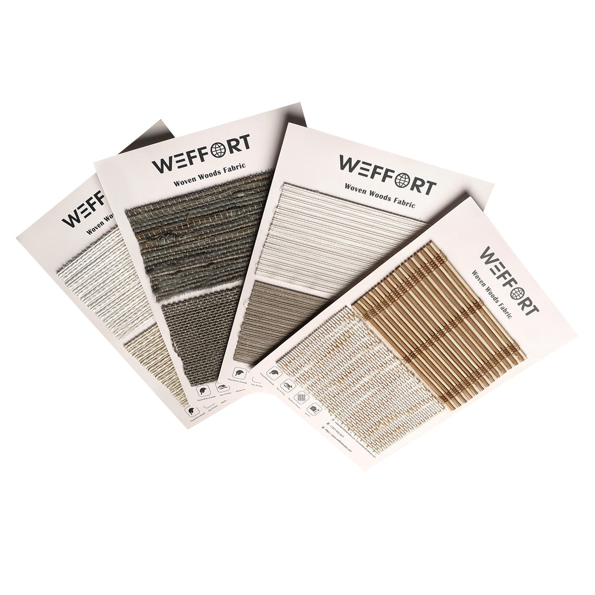 Weffort Fabric Sample - Crocheting Woven Wood Shades